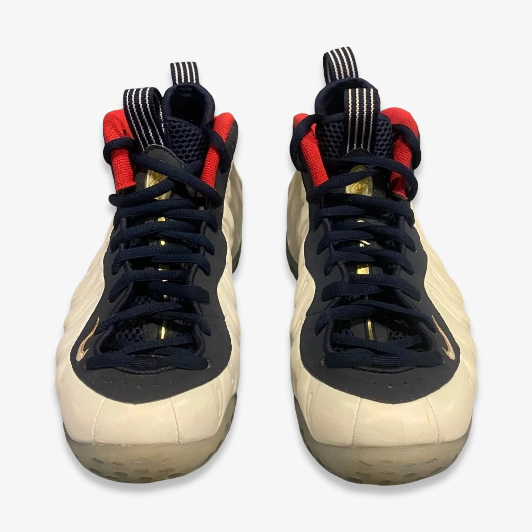 [PRE-LOVED: Size 9M / 10.5W] (Men's) Nike Air Foamposite One PRM 'Olympic / USA' (2016) 575420-400 Nike Comfort Fit Lifestyle Shoes
