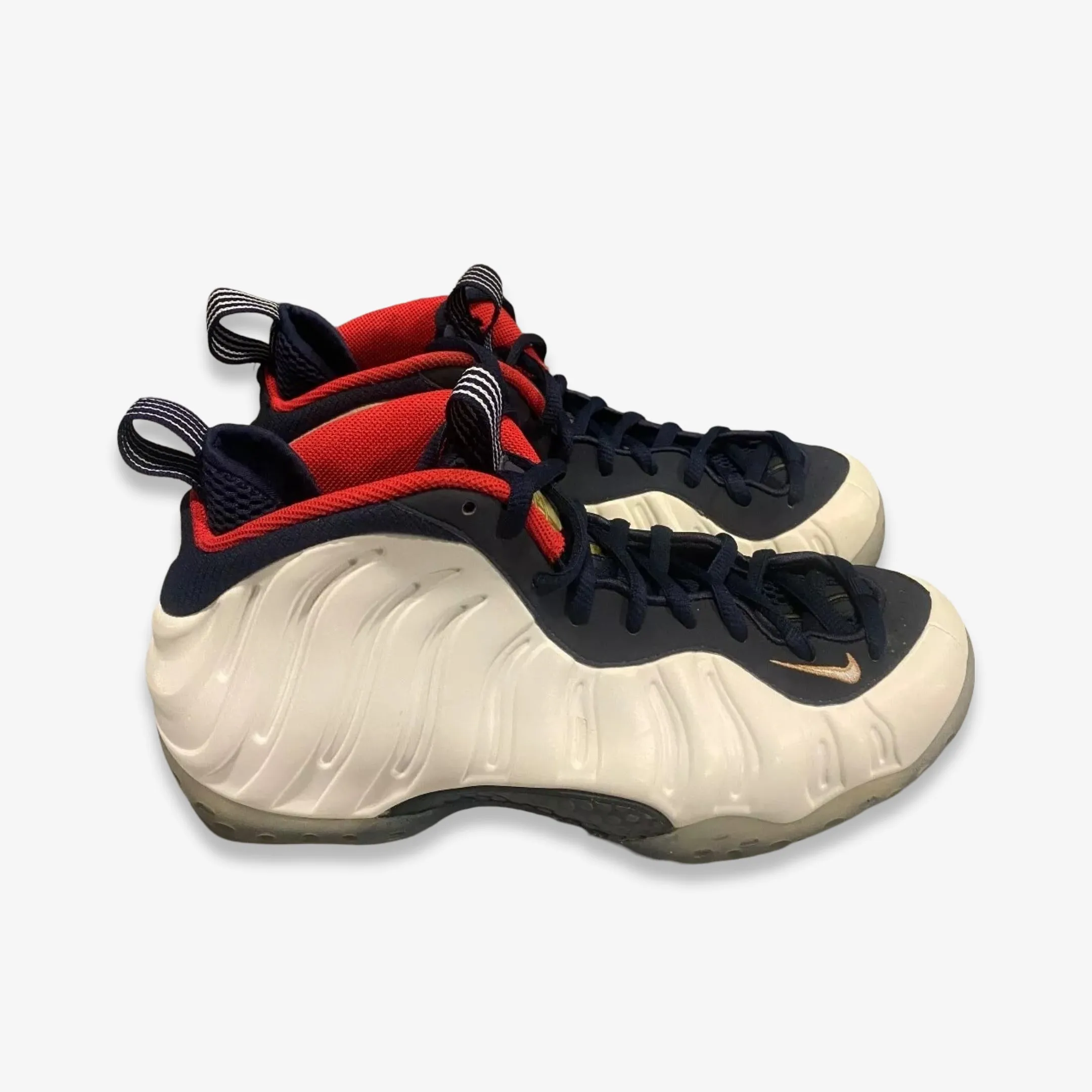 [PRE-LOVED: Size 9M / 10.5W] (Men's) Nike Air Foamposite One PRM 'Olympic / USA' (2016) 575420-400 Nike Comfort Fit Lifestyle Shoes