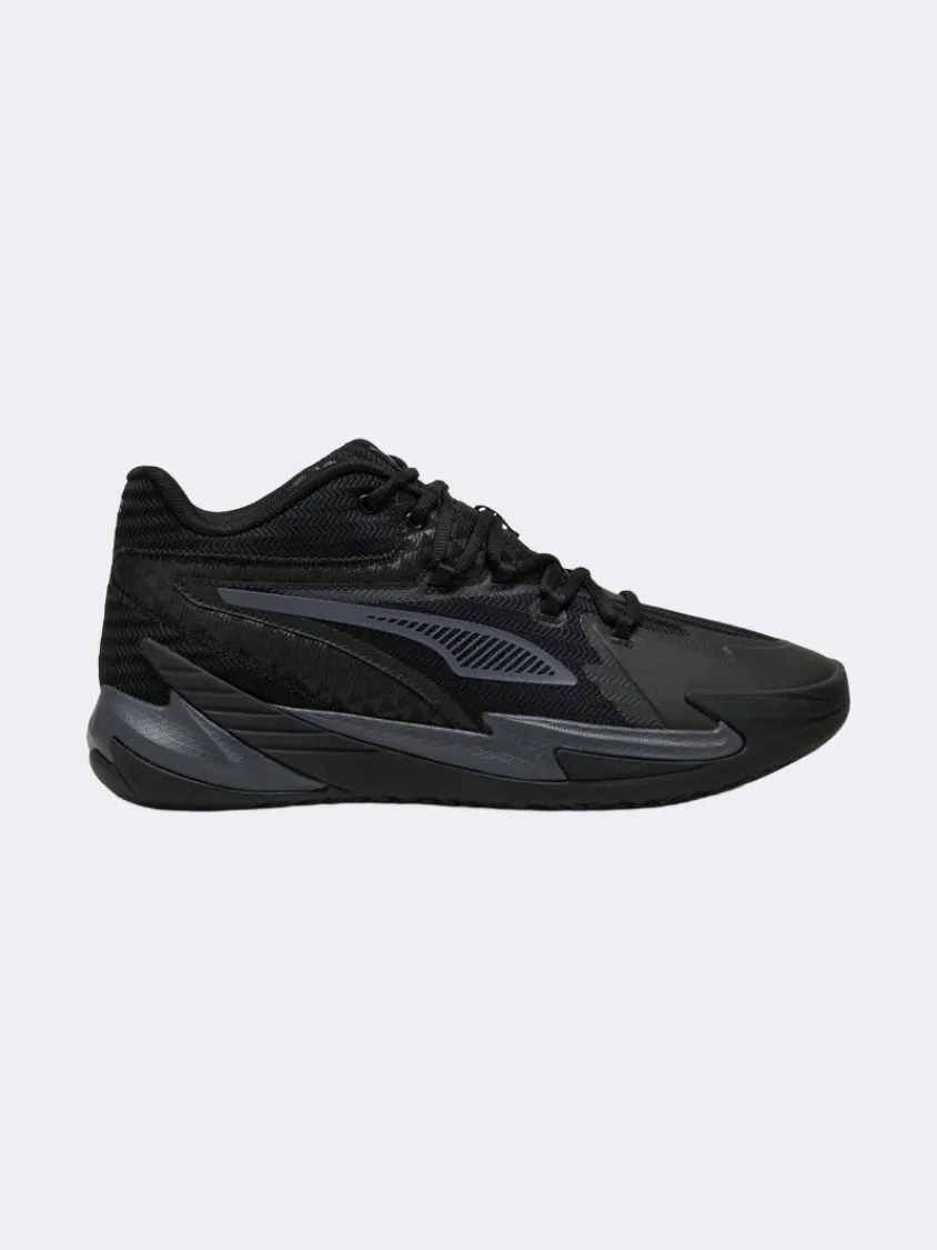 Puma Dagger Men Basketball Sneakers Black/Galactic Grey Essential mens casual shoes for comfort