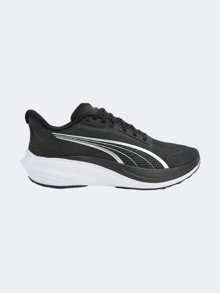 Puma Darter Pro Men Running Sneakers Black/White Essential mens casual shoes for comfort