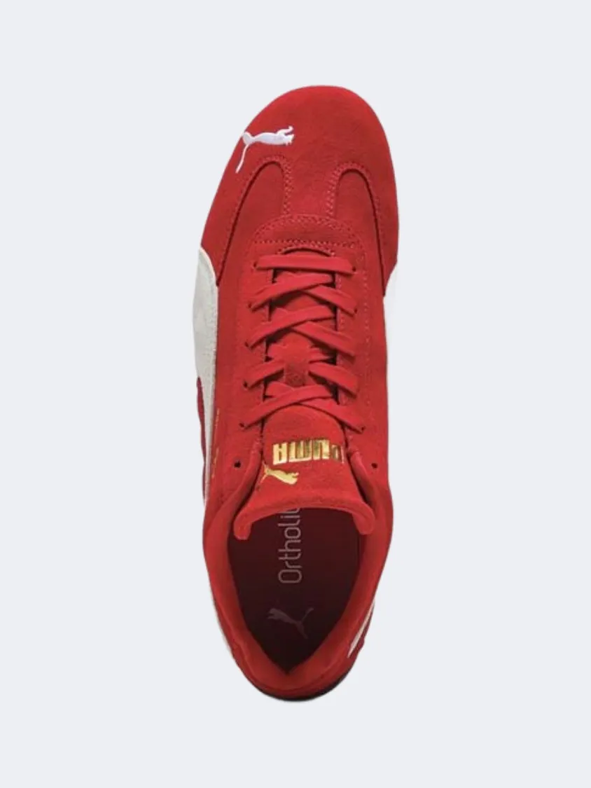 Puma Speedcat Og Men Lifestyle Shoes Red/White Mens Urban Style Comfort Shoes