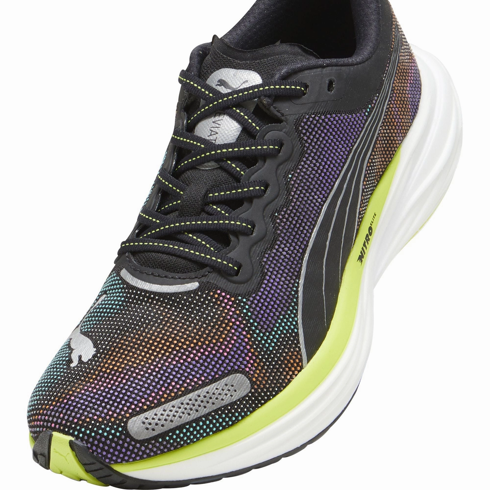Puma Deviate Nitro 2 Mens Running Shoes - Black Elite Speed Runners