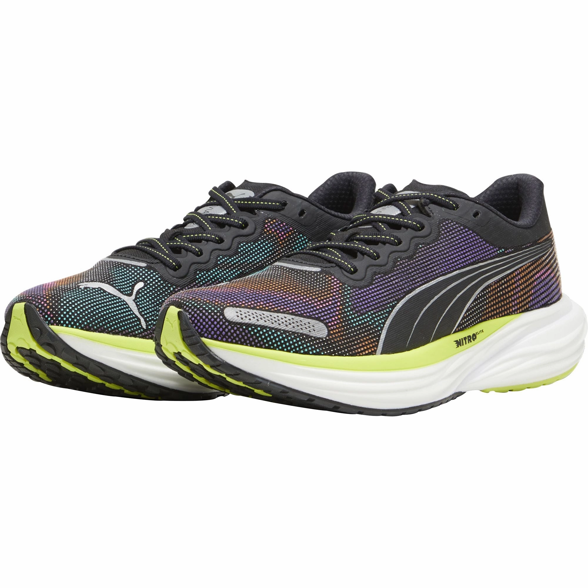 Puma Deviate Nitro 2 Mens Running Shoes - Black Elite Speed Runners