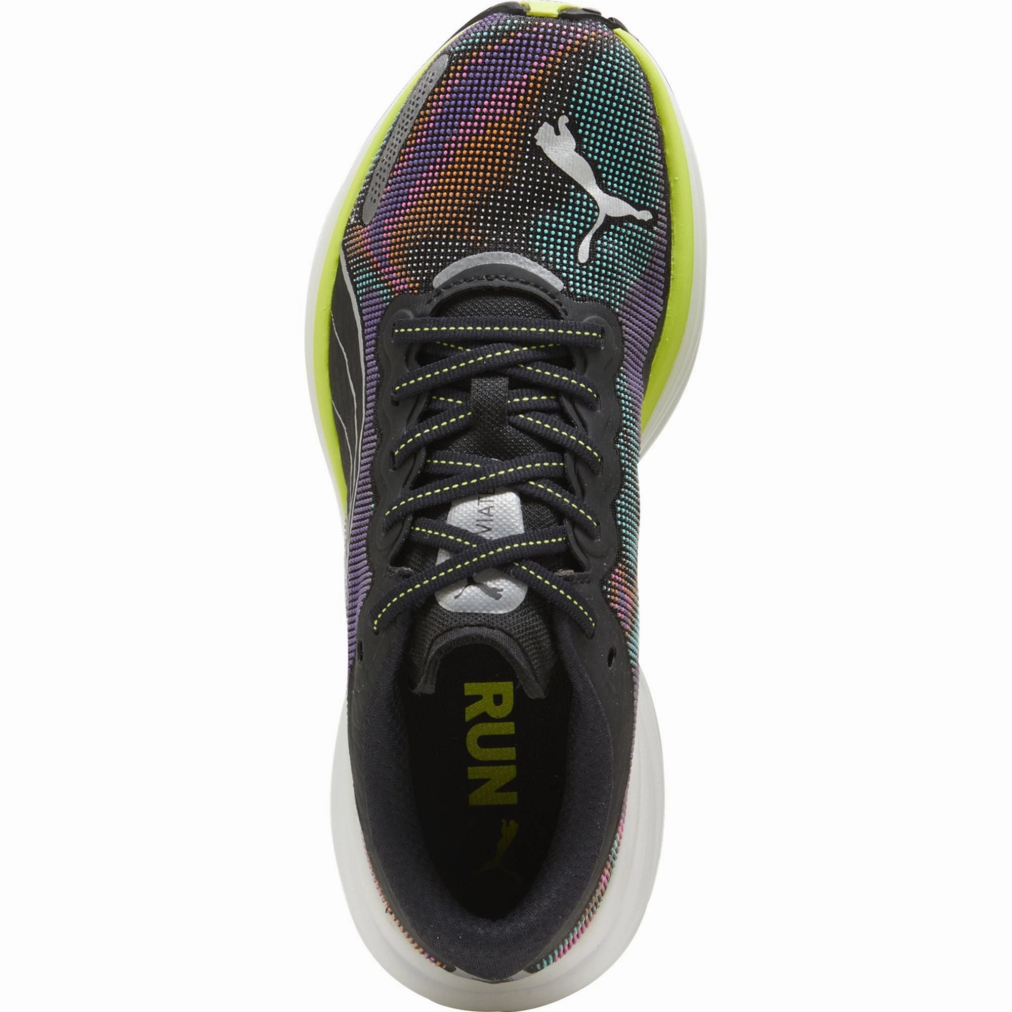 Puma Deviate Nitro 2 Womens Running Shoes - Black Bold Sneakers