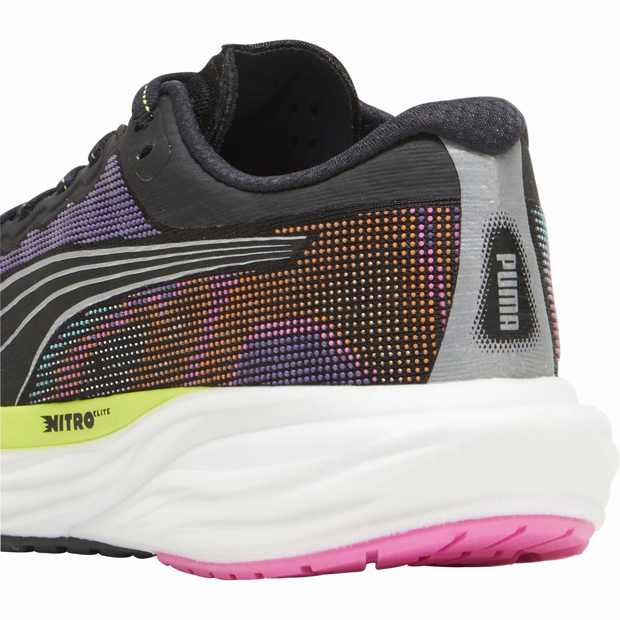 Puma Deviate Nitro 2 Womens Running Shoes - Black Bold Sneakers