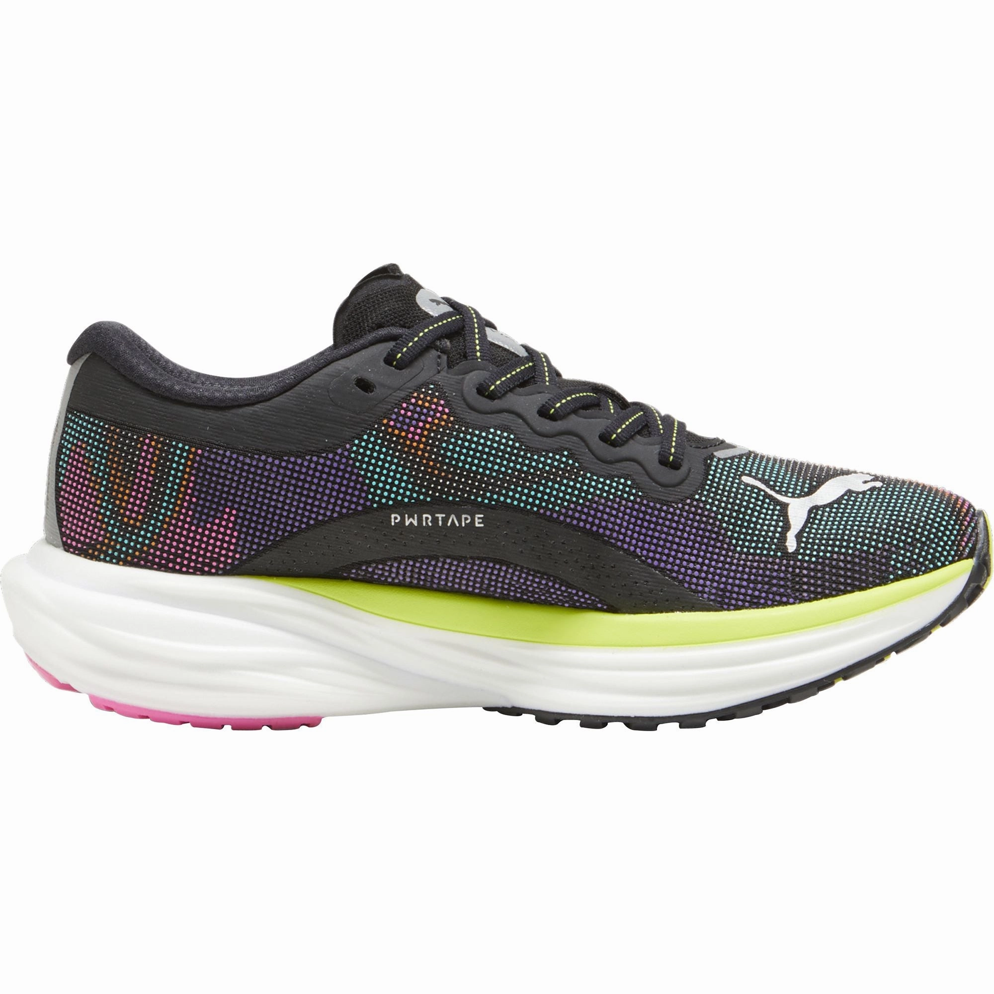 Puma Deviate Nitro 2 Womens Running Shoes - Black Bold Sneakers