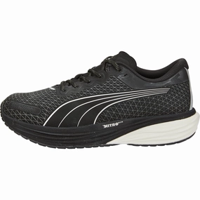 Puma Deviate Nitro 2 WTR Mens Running Shoes - Black Puma Deviate Nitro design