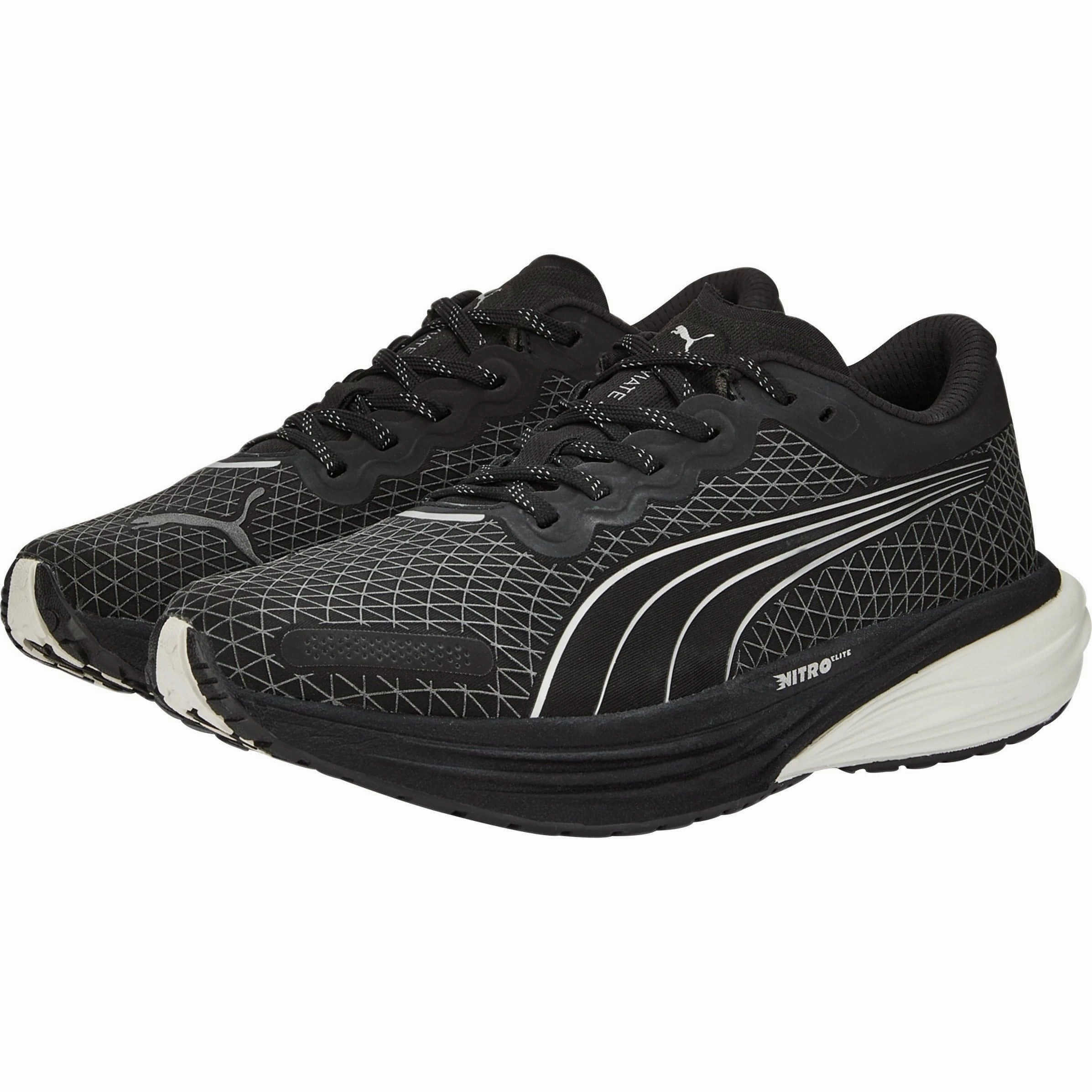 Puma Deviate Nitro 2 WTR Womens Running Shoes - Black Elite Speed Runners