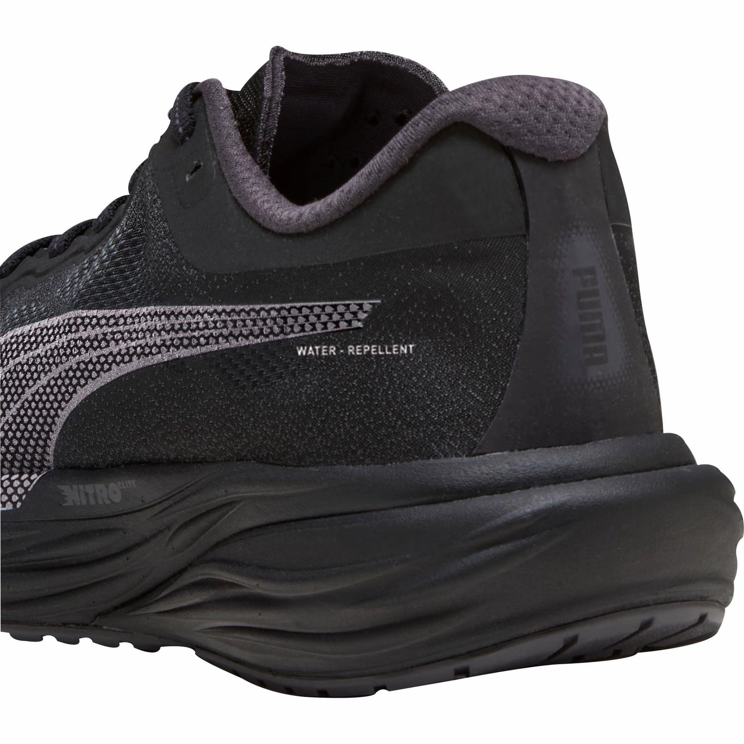 Puma Deviate Nitro 2 WTRepel Mens Running Shoes - Black Elite Speed Runners