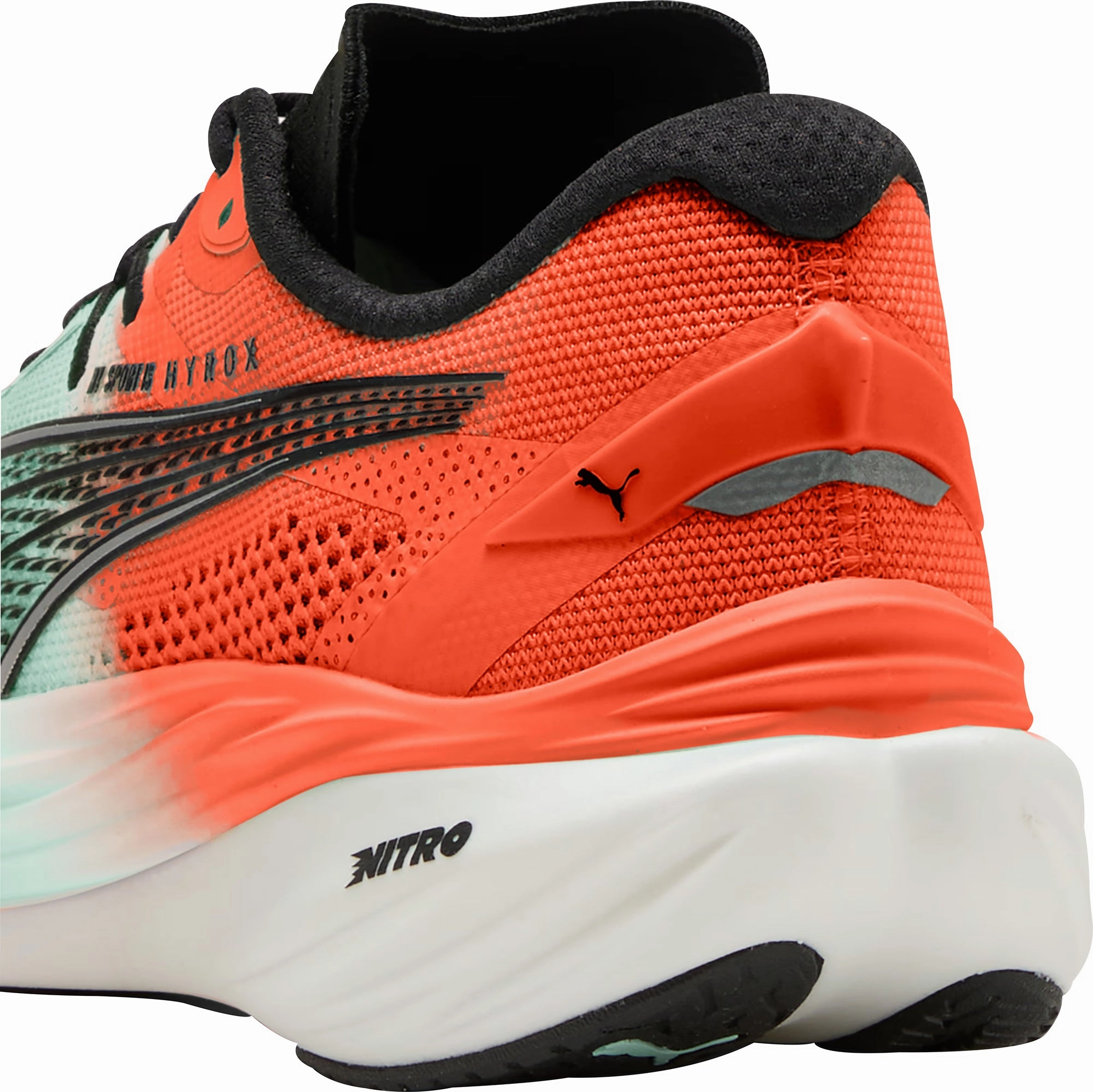 Puma Deviate Nitro 3 HYROX Mens Running Shoes - Green Elite Speed Runners