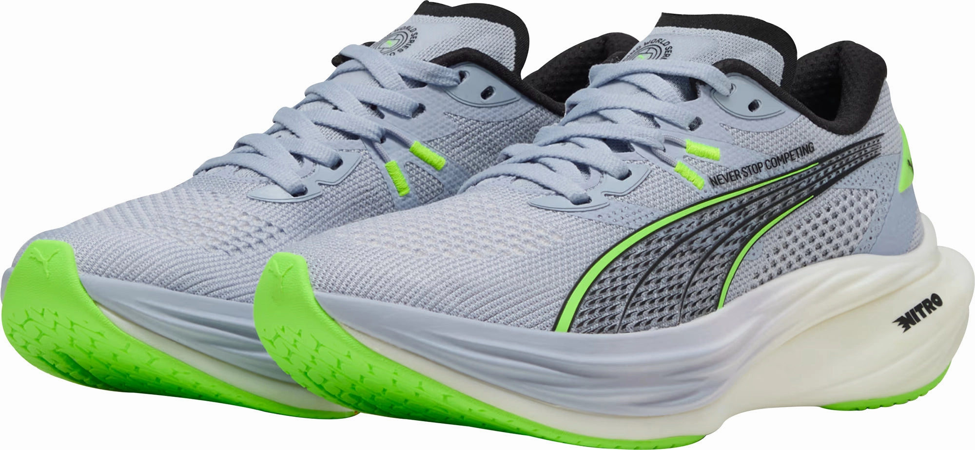 Puma Deviate Nitro 3 HYROX Womens Running Shoes - Blue Elite Speed Runners
