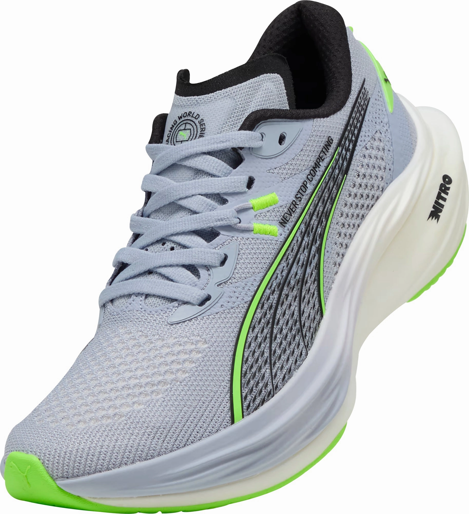 Puma Deviate Nitro 3 HYROX Womens Running Shoes - Blue Elite Speed Runners