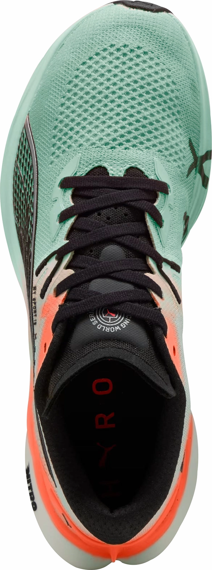 Puma Deviate Nitro 3 HYROX Womens Running Shoes - Green Elite Speed Runners