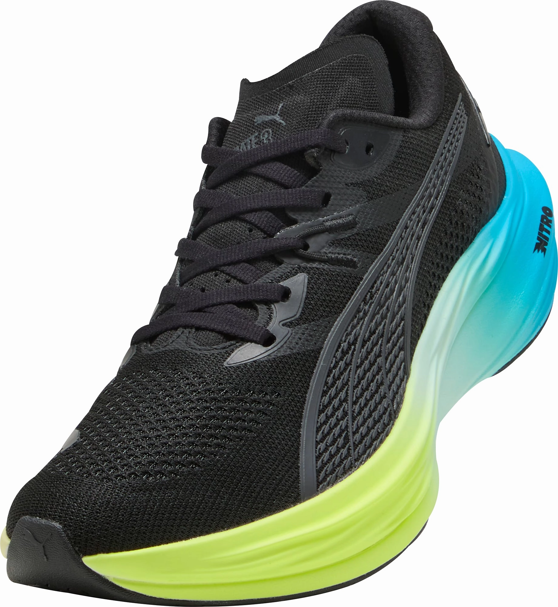 Puma Deviate Nitro 3 Mens Running Shoes - Black Elite Speed Runners
