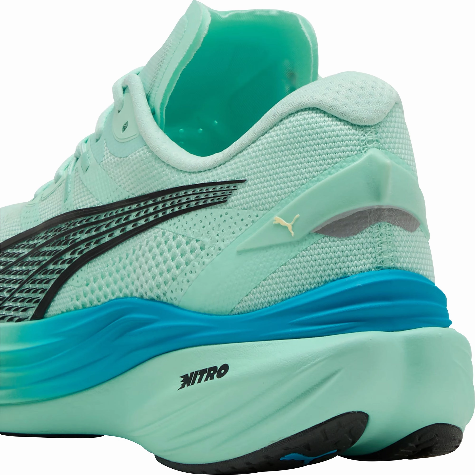 Puma Deviate Nitro 3 Mens Running Shoes - Green Elite Speed Runners