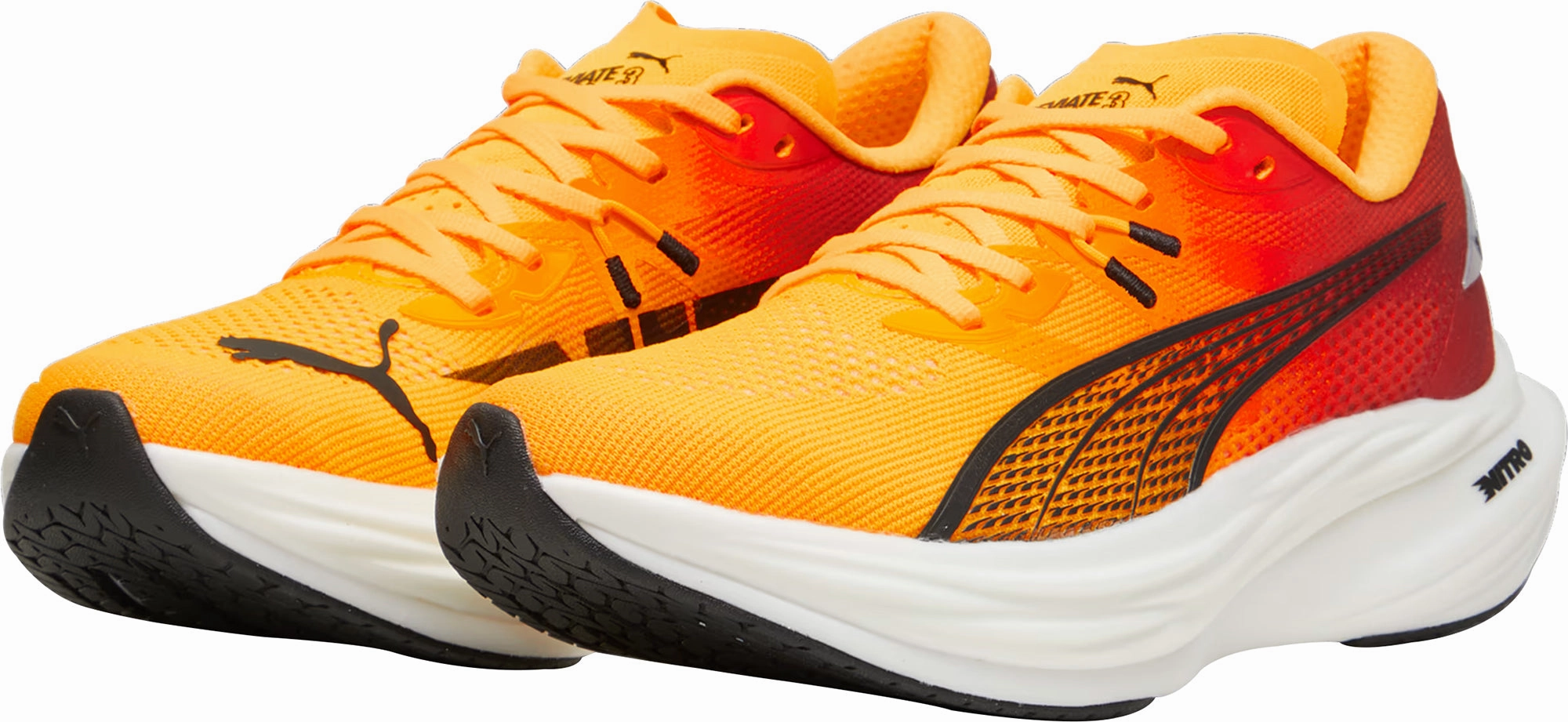 Puma Deviate Nitro 3 Mens Running Shoes - Orange Elite Speed Runners