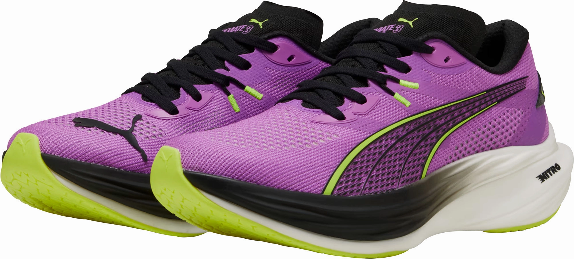 Puma Deviate Nitro 3 Mens Running Shoes - Purple Elite Speed Runners