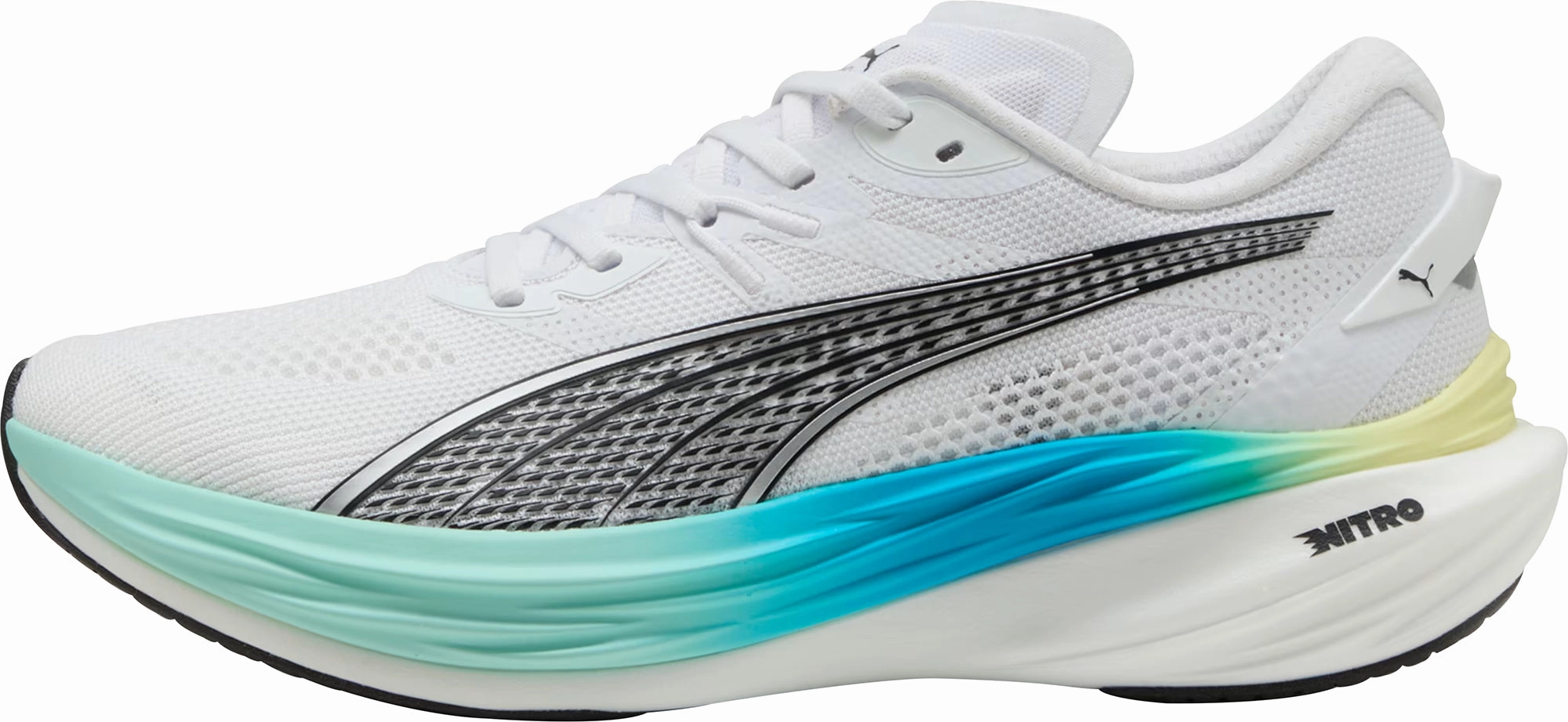 Puma Deviate Nitro 3 Mens Running Shoes - White Puma Deviate Nitro design