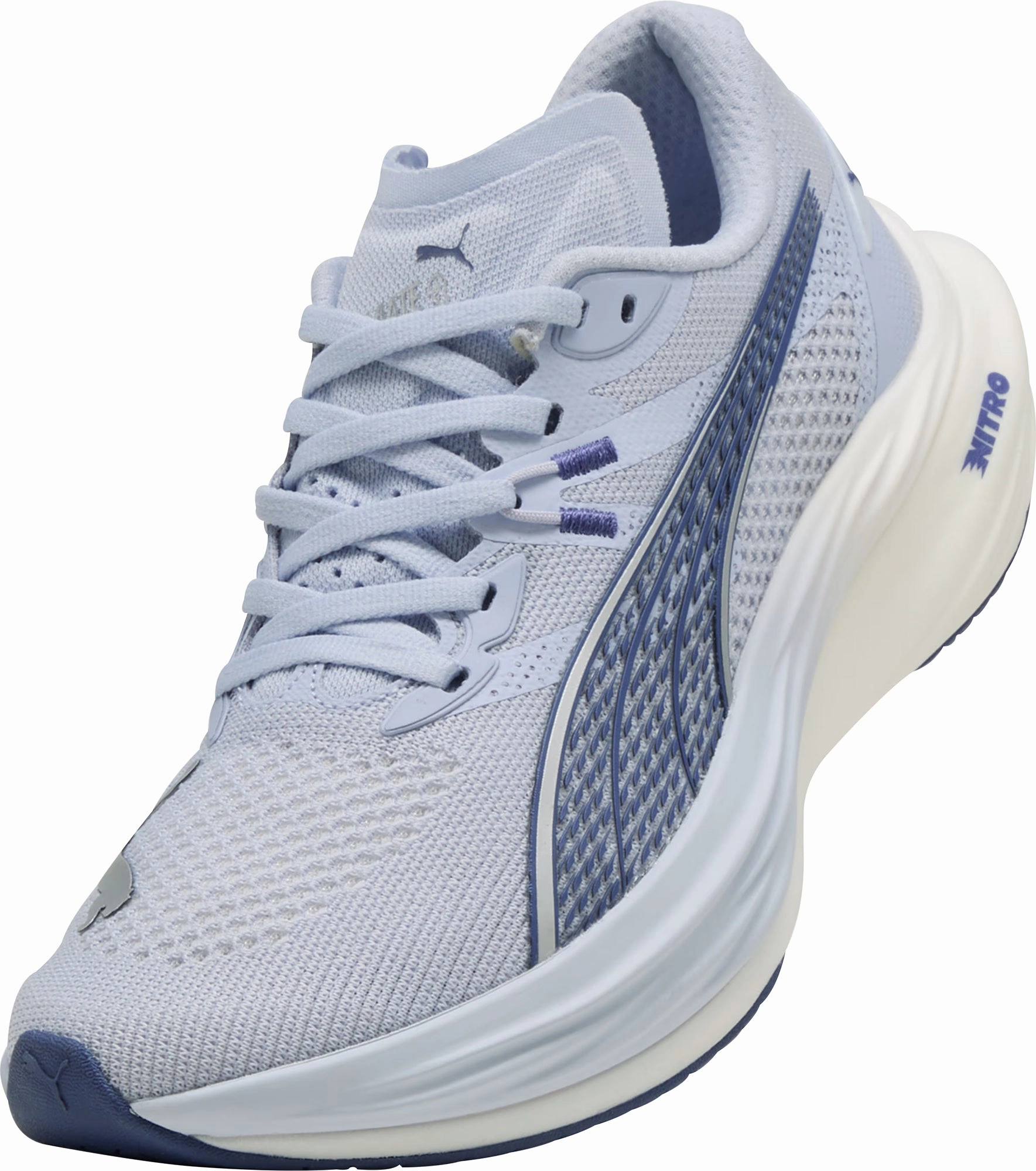 Puma Deviate Nitro 3 Womens Running Shoes - Blue Elite Speed Runners