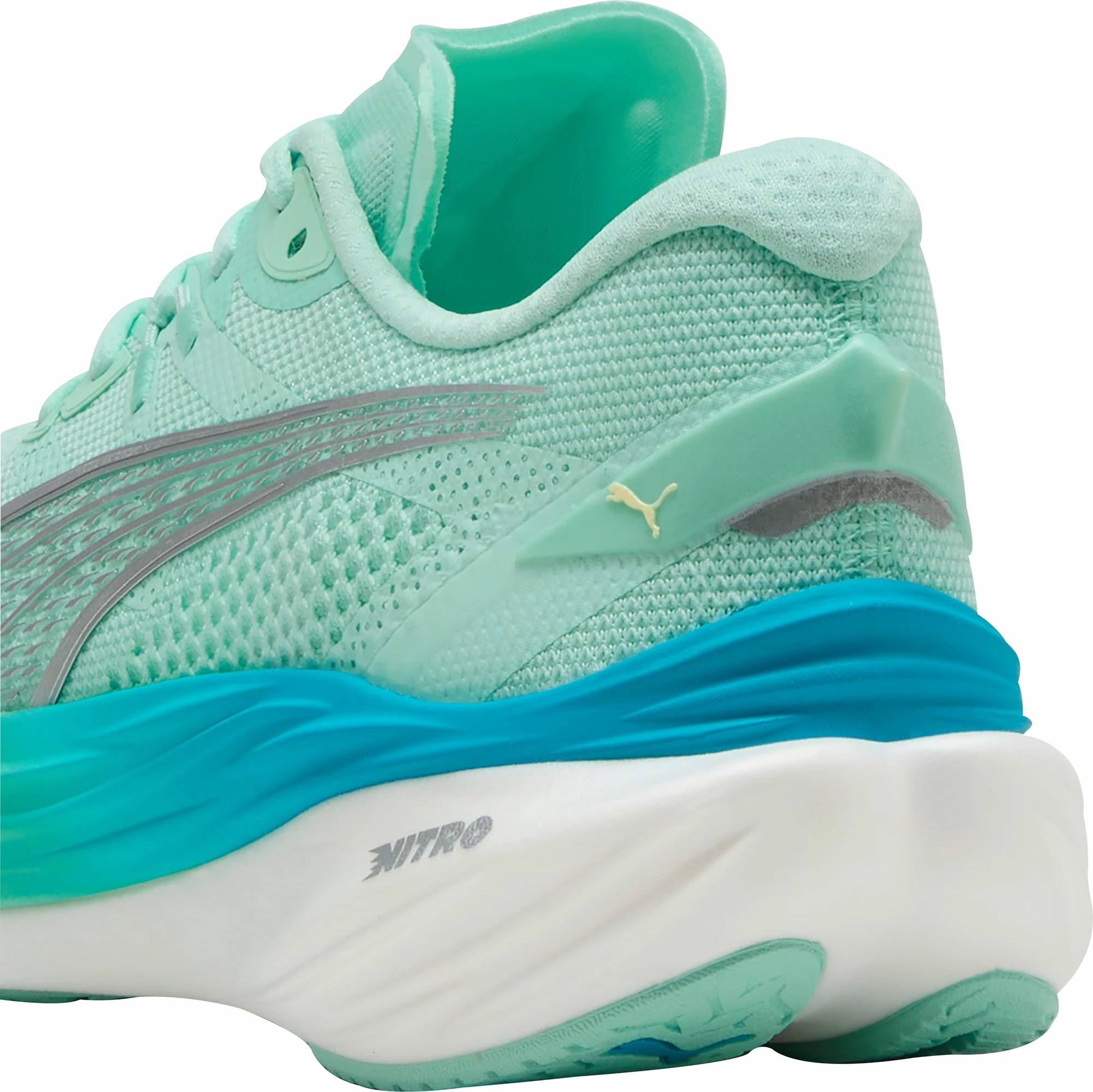 Puma Deviate Nitro 3 Womens Running Shoes - Green Elite Speed Runners