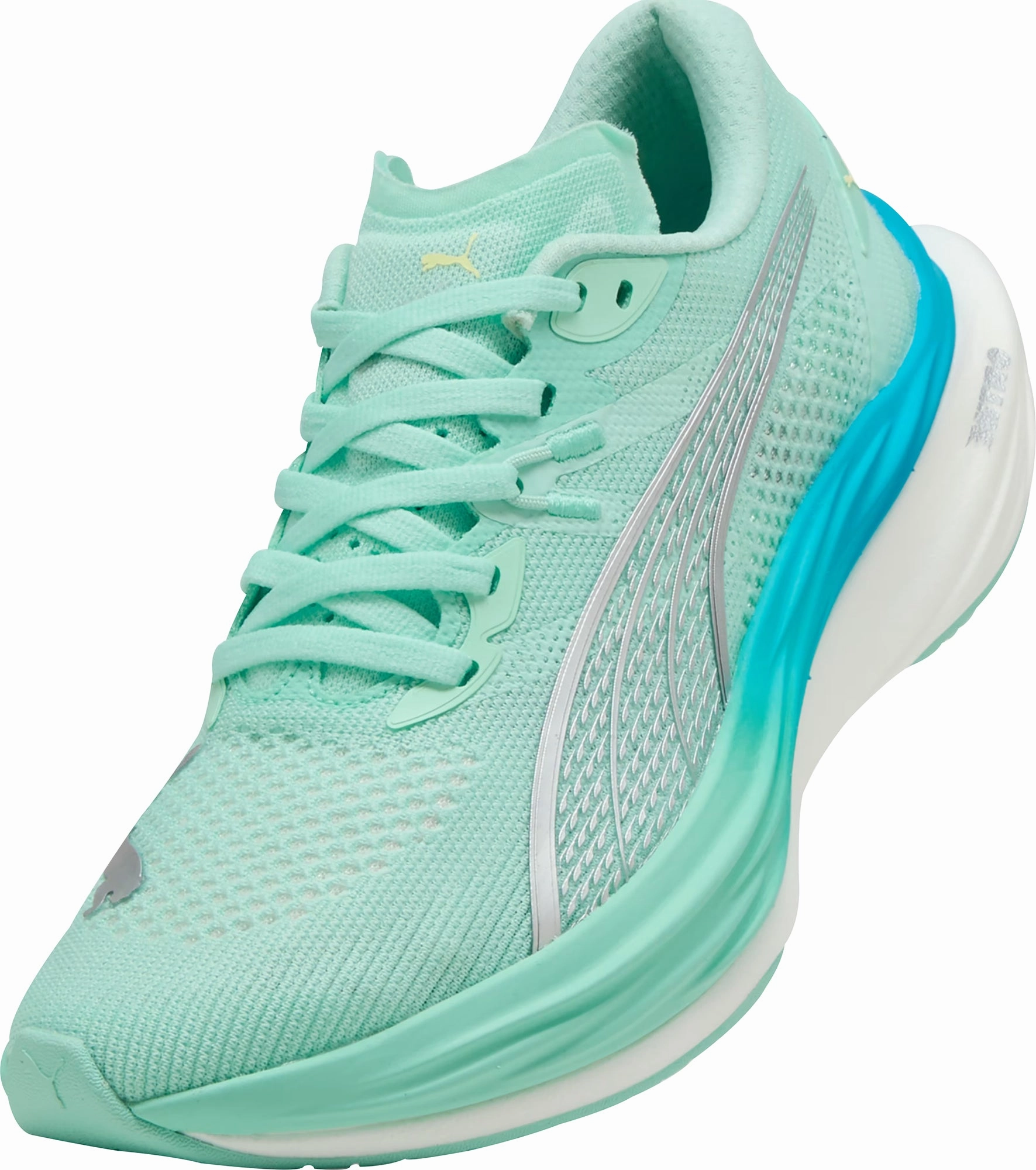 Puma Deviate Nitro 3 Womens Running Shoes - Green Elite Speed Runners