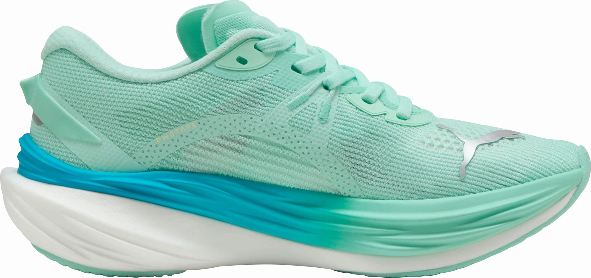 Puma Deviate Nitro 3 Womens Running Shoes - Green Elite Speed Runners