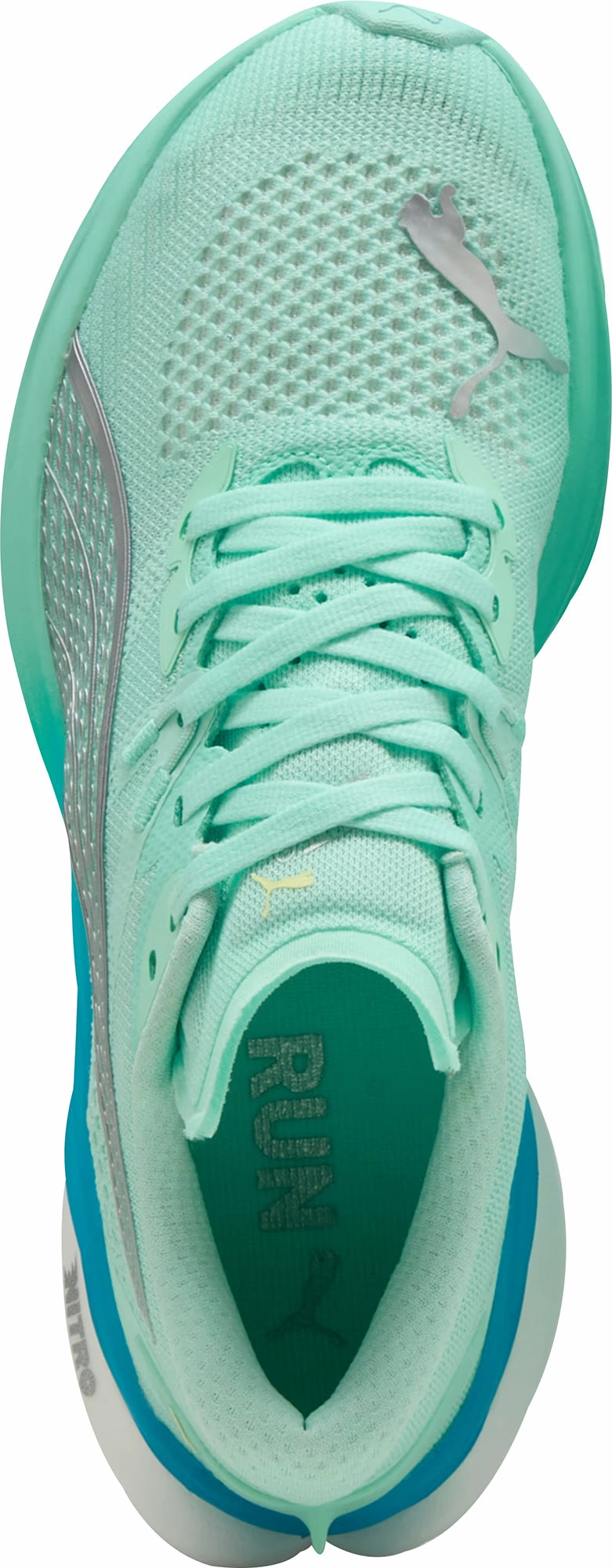 Puma Deviate Nitro 3 Womens Running Shoes - Green Elite Speed Runners