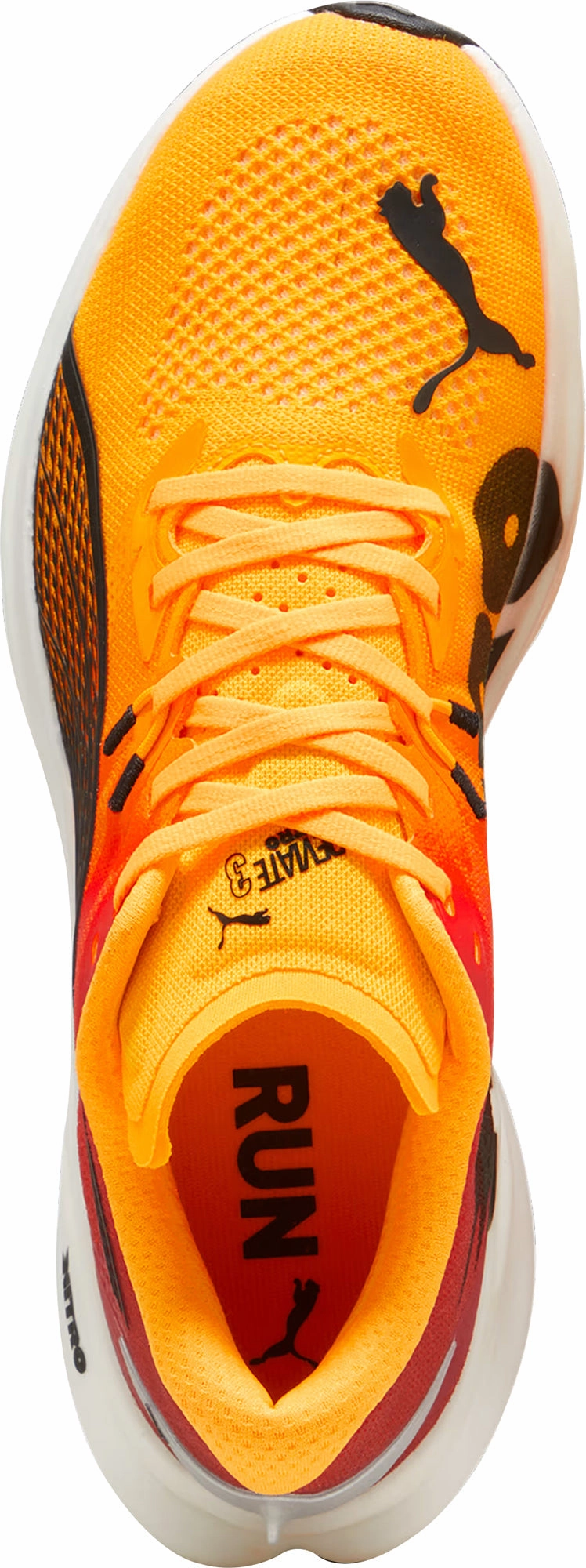 Puma Deviate Nitro 3 Womens Running Shoes - Orange Elite Speed Runners