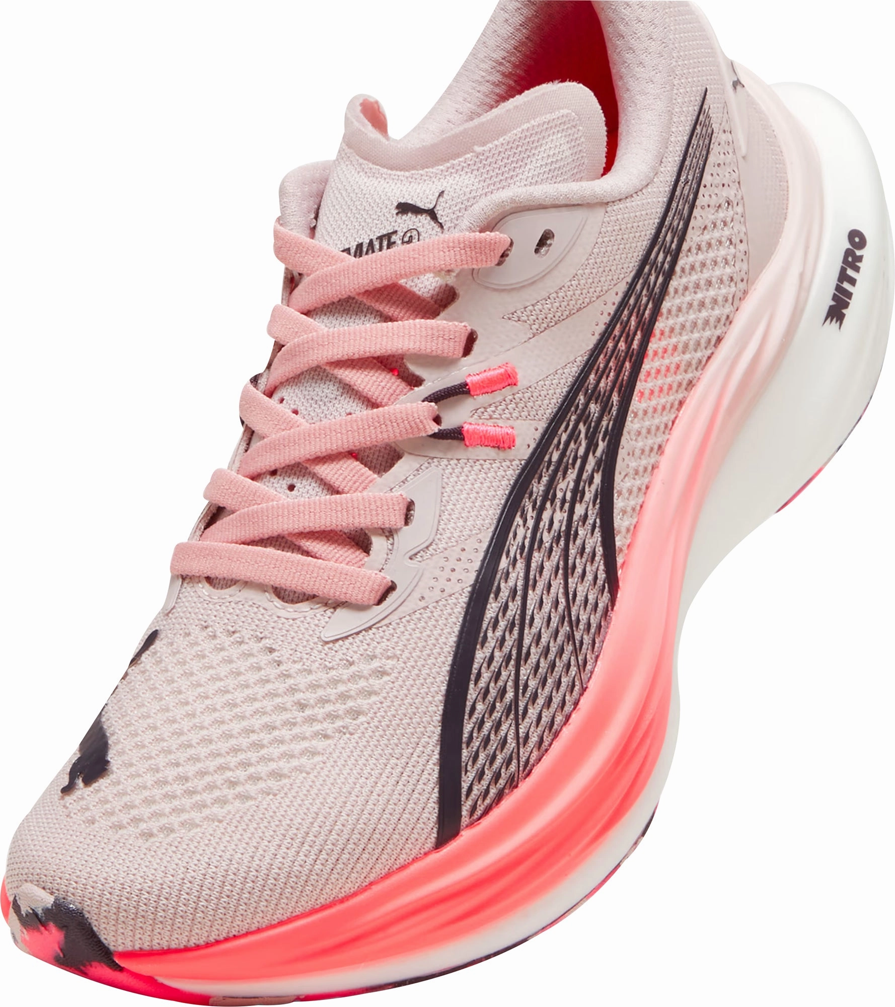 Puma Deviate Nitro 3 Womens Running Shoes - Pink Elite Speed Runners