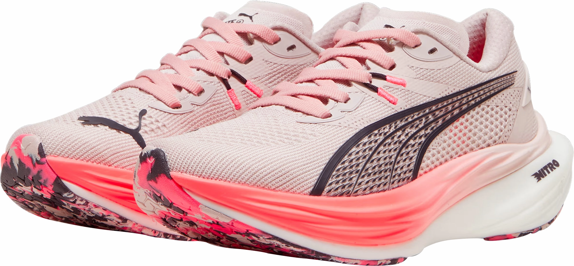 Puma Deviate Nitro 3 Womens Running Shoes - Pink Elite Speed Runners