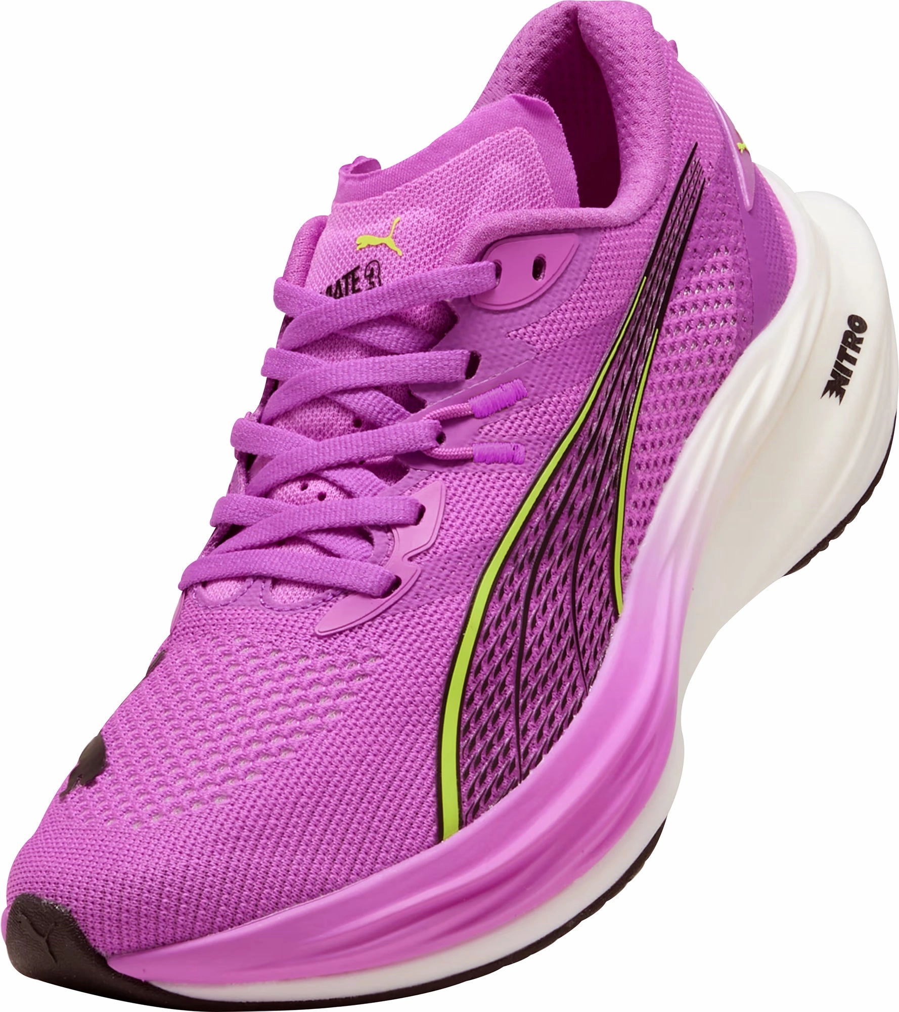 Puma Deviate Nitro 3 Womens Running Shoes - Purple Elite Speed Runners