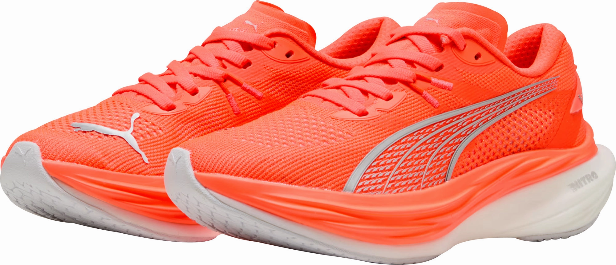 Puma Deviate Nitro 3 Womens Running Shoes - Red Elite Speed Runners