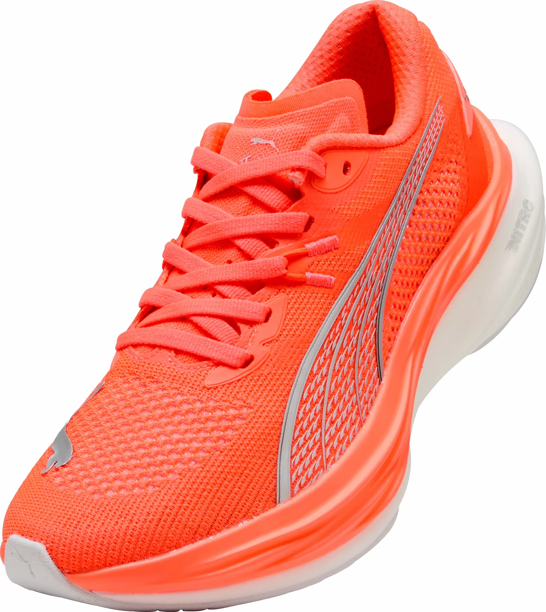 Puma Deviate Nitro 3 Womens Running Shoes - Red Elite Speed Runners