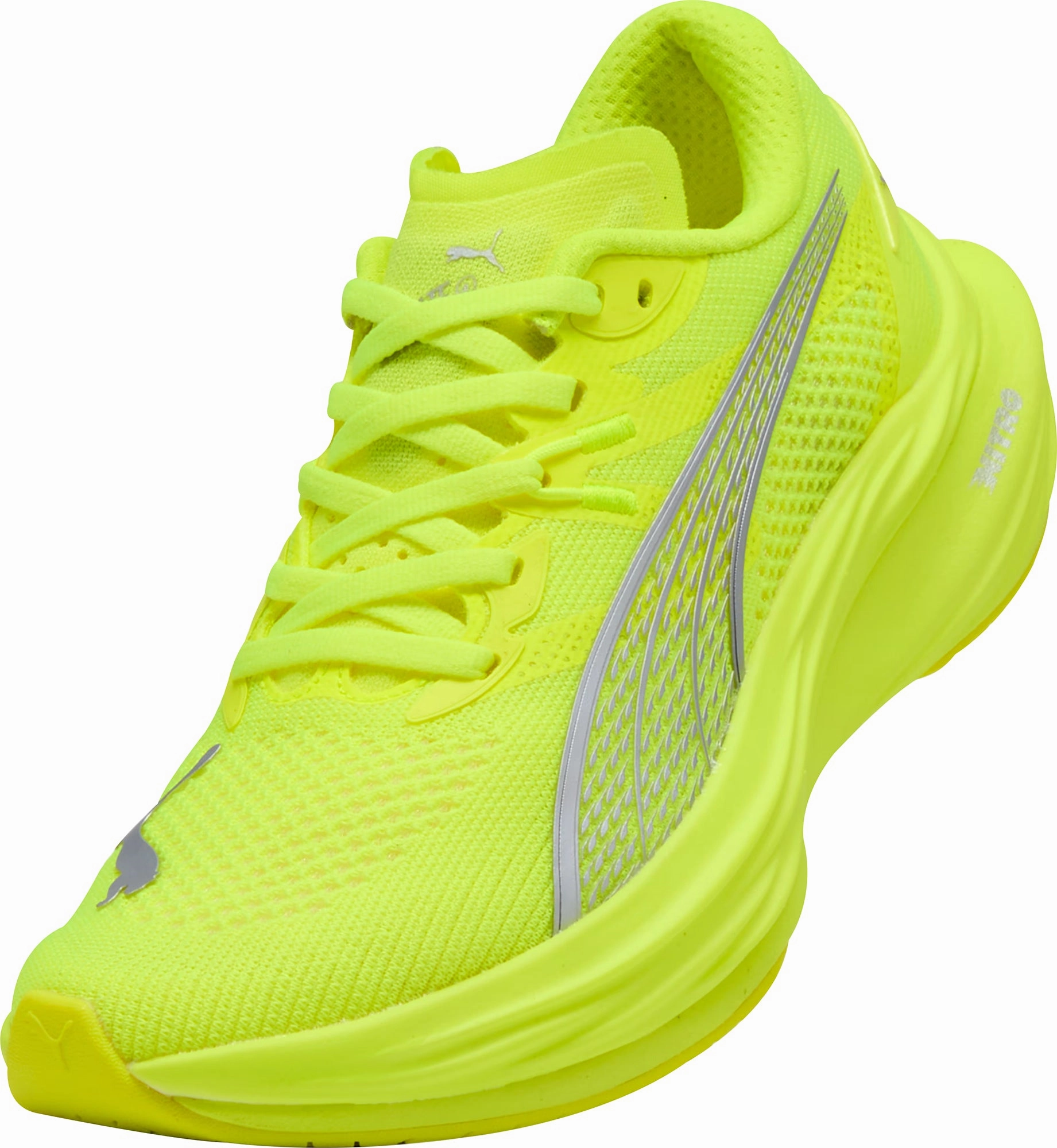 Puma Deviate Nitro 3 Womens Running Shoes - Yellow Elite Speed Runners