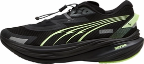 Puma Deviate Nitro 3 WTR  Mens Running Shoes - Black Puma Deviate Nitro design