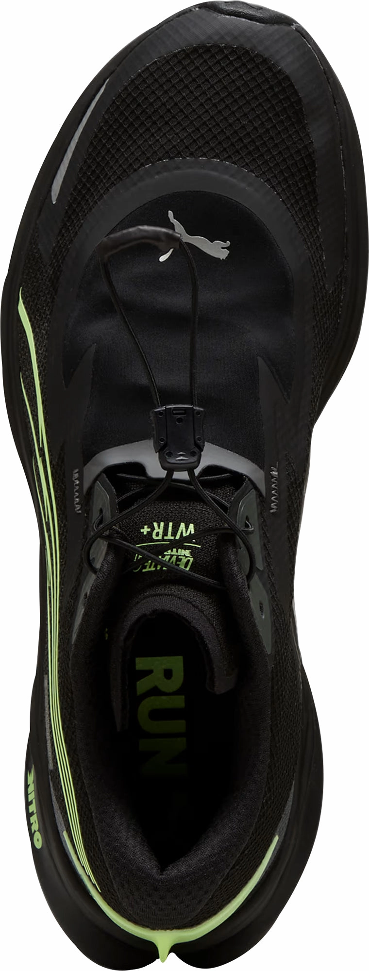 Puma Deviate Nitro 3 WTR  Mens Running Shoes - Black Elite Speed Runners
