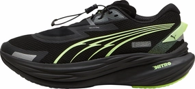 Puma Deviate Nitro 3 WTR  Womens Running Shoes - Black Puma Deviate Nitro design