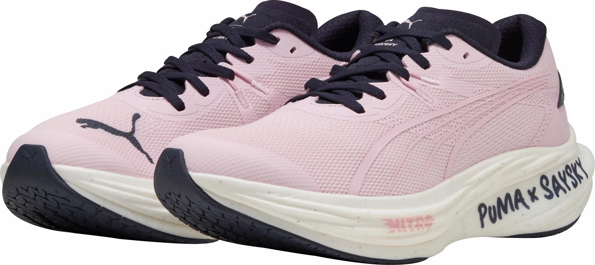 Puma Deviate Nitro 3 X SAYSKY Womens Running Shoes - Pink Elite Speed Runners