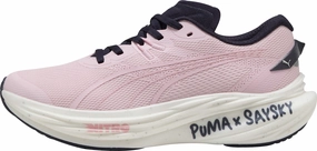 Puma Deviate Nitro 3 X SAYSKY Womens Running Shoes - Pink Puma Deviate Nitro design