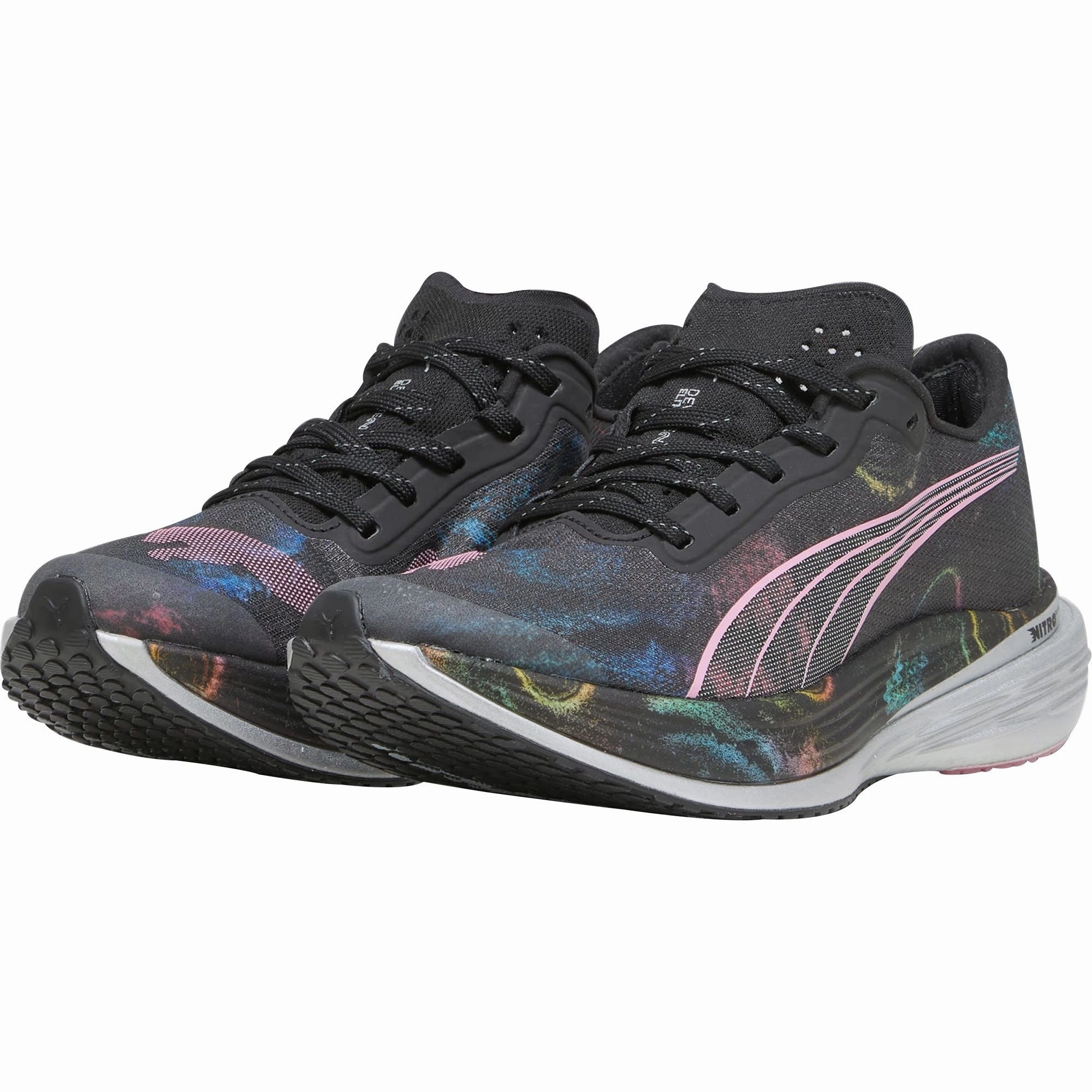 Puma Deviate Nitro Elite 2 Womens Running Shoes - Black Elite Speed Runners