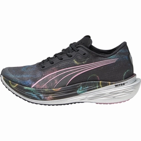 Puma Deviate Nitro Elite 2 Womens Running Shoes - Black Puma Deviate Nitro design