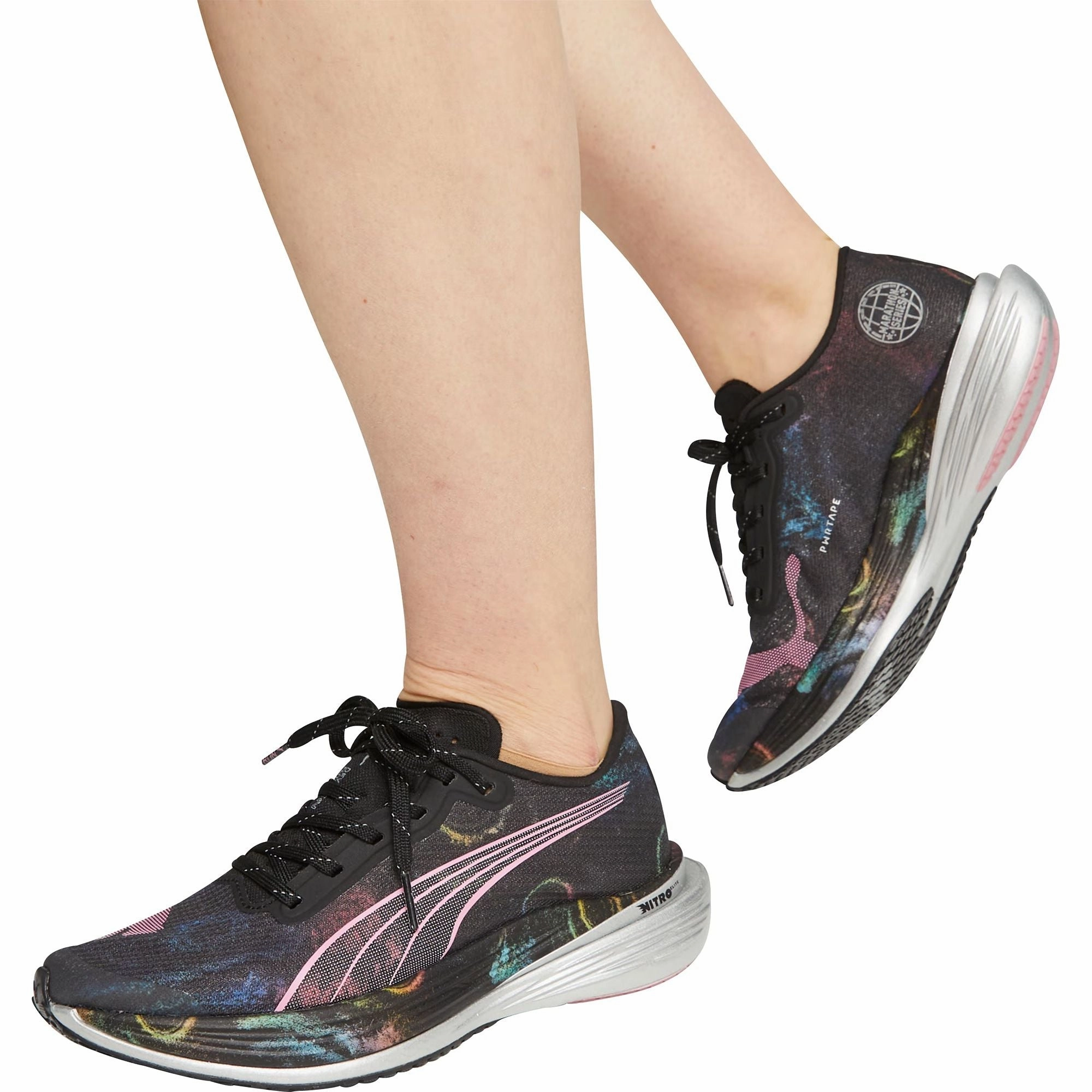 Puma Deviate Nitro Elite 2 Womens Running Shoes - Black Elite Speed Runners
