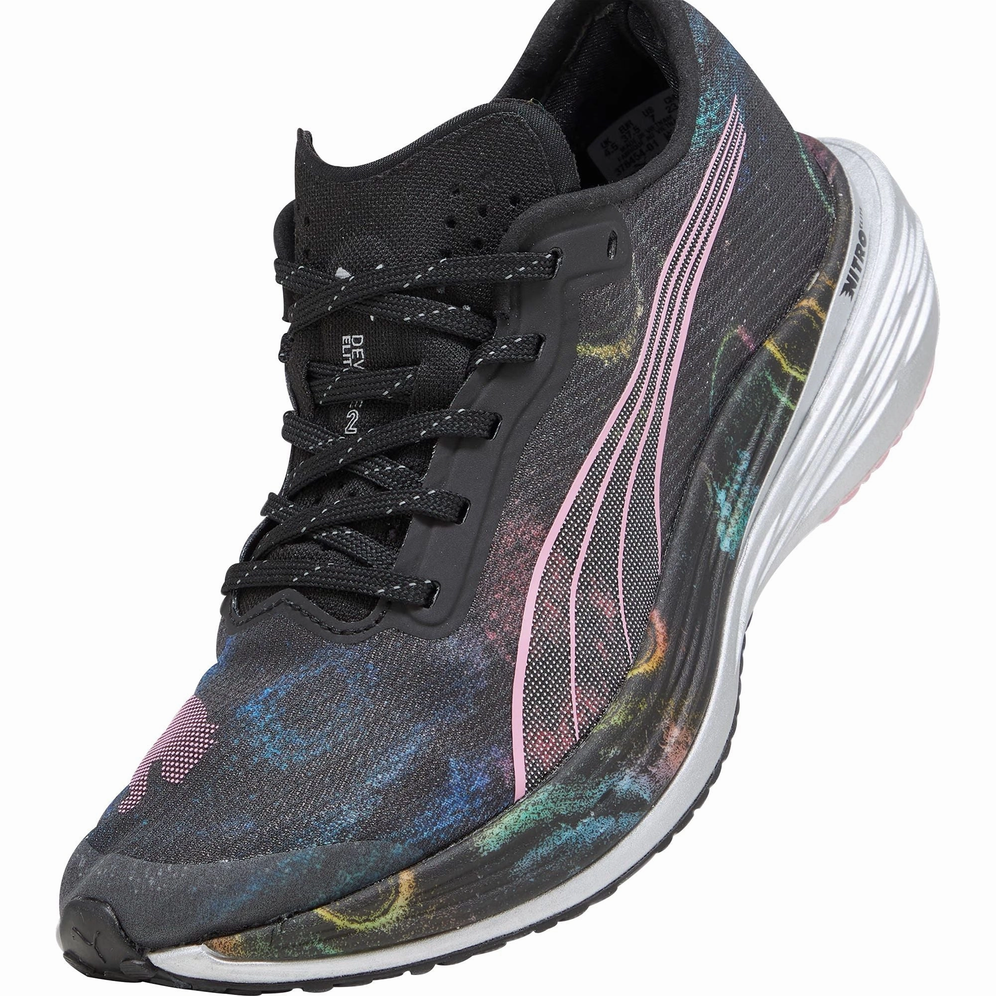 Puma Deviate Nitro Elite 2 Womens Running Shoes - Black Elite Speed Runners