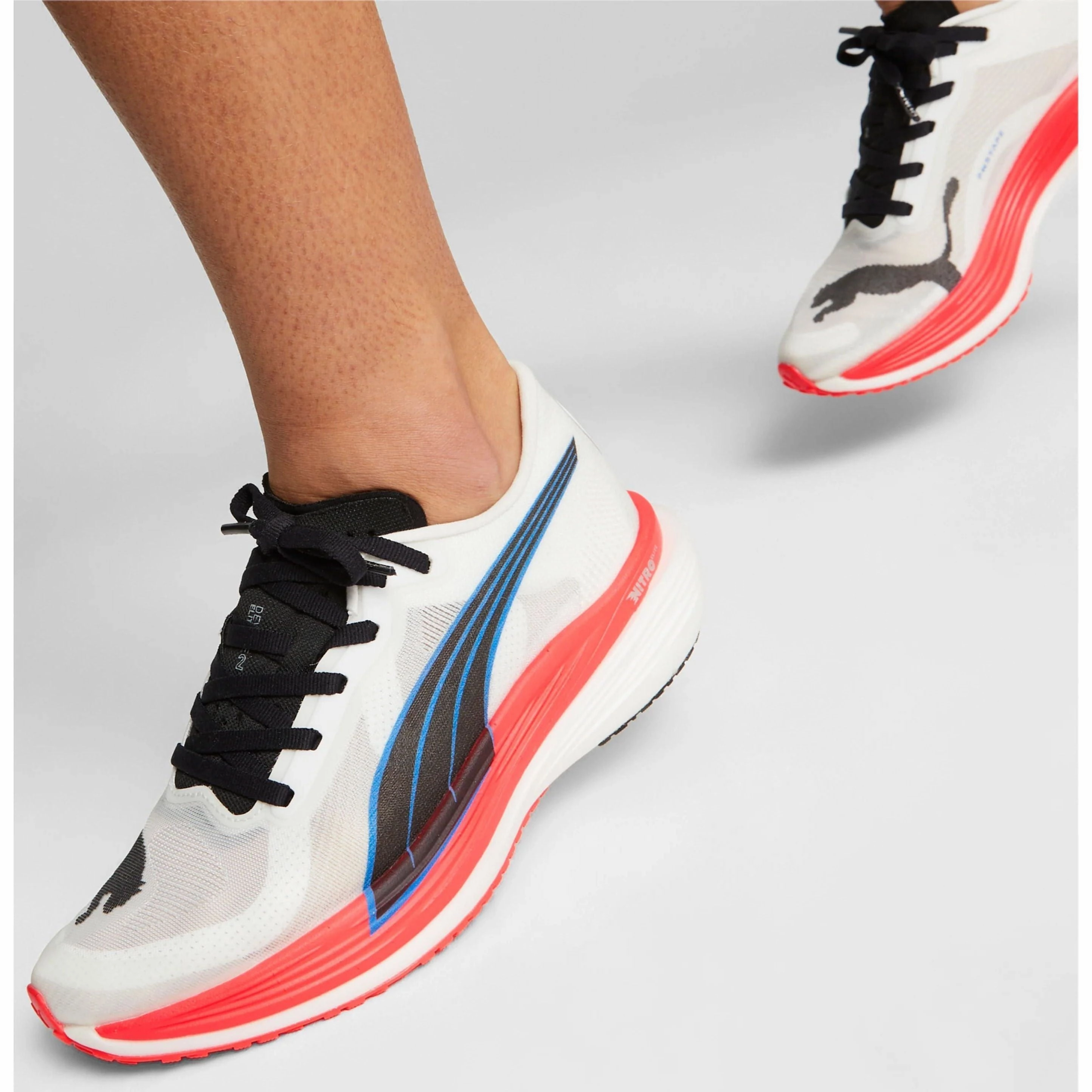 Puma Deviate Nitro Elite 2 Womens Running Shoes - White Elite Speed Runners