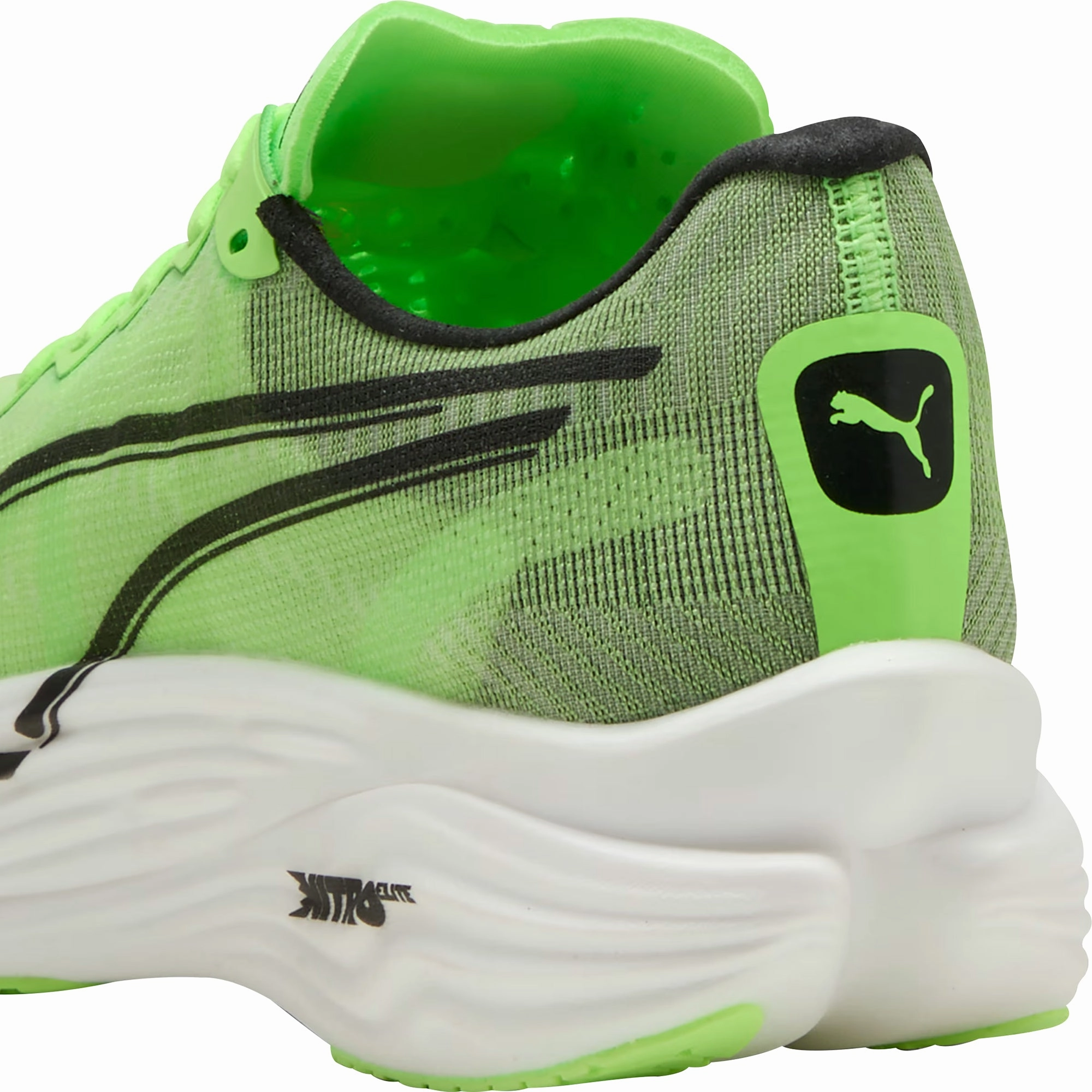 Puma Deviate Nitro Elite 3 HYROX Mens Running Shoes - Green Elite Speed Runners