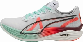 Puma Deviate Nitro Elite 3 HYROX Mens Running Shoes - White Puma Deviate Nitro design