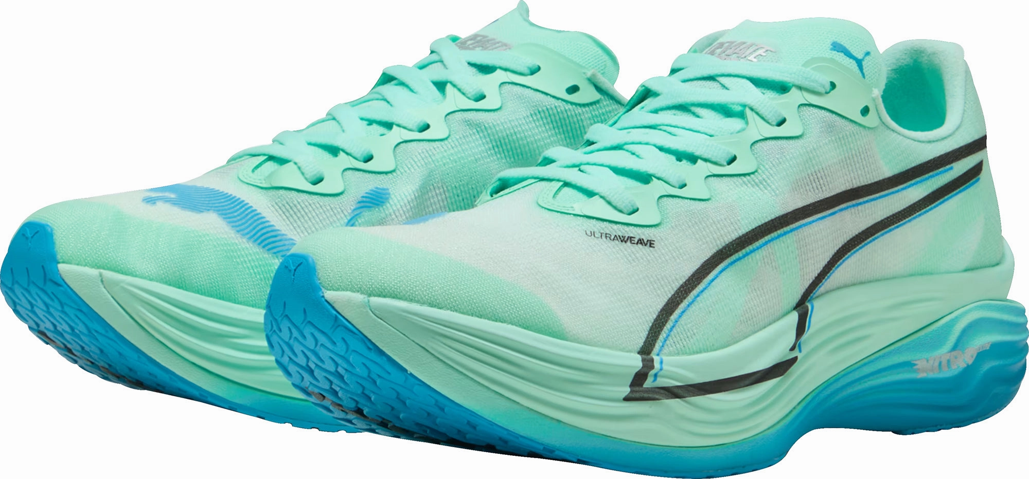 Puma Deviate Nitro Elite 3 Mens Running Shoes - Green Elite Speed Runners