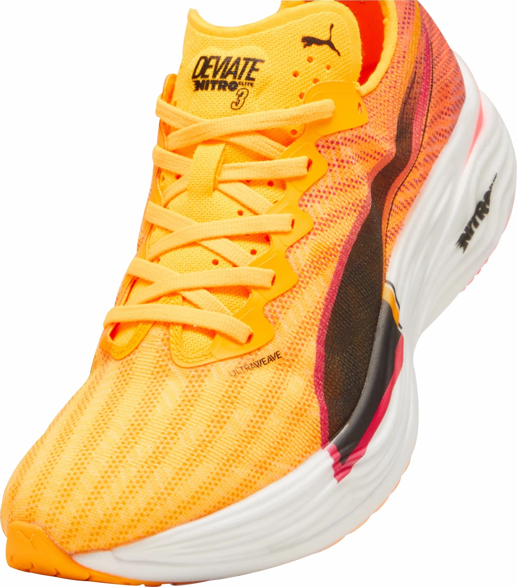 Puma Deviate Nitro Elite 3 Mens Running Shoes - Orange Elite Speed Runners