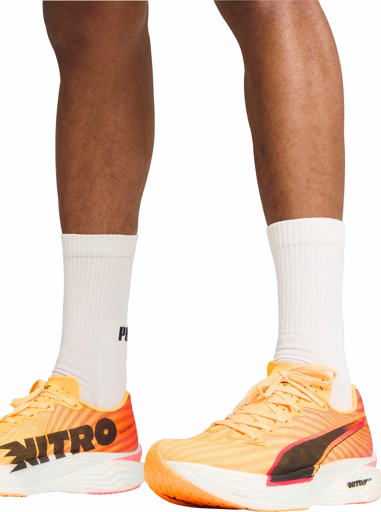 Puma Deviate Nitro Elite 3 Mens Running Shoes - Orange Elite Speed Runners