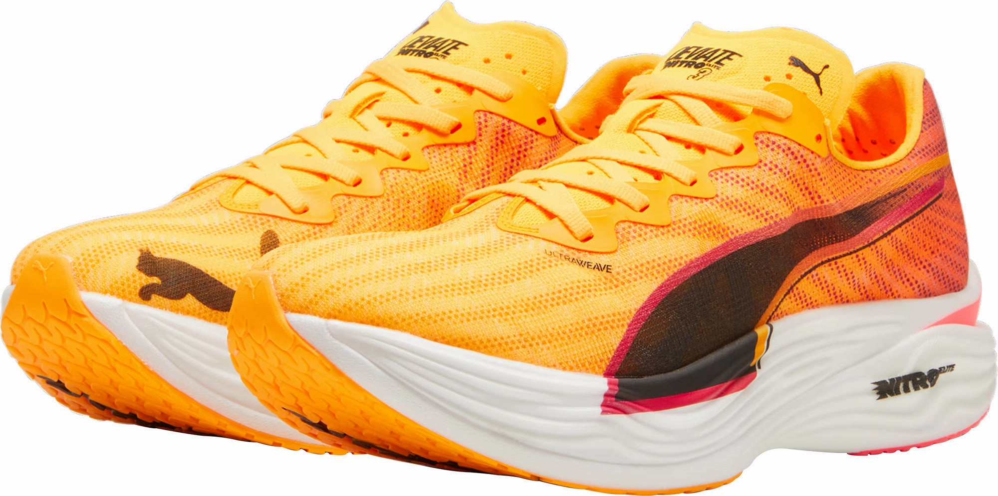 Puma Deviate Nitro Elite 3 Mens Running Shoes - Orange Elite Speed Runners